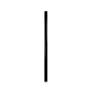 Reusable Straws Black 20-cm
